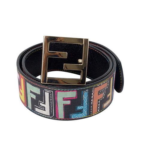 multicolored fendi belt|fendi belt outlet.